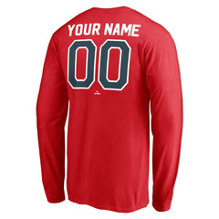 Boston Red Sox Personalized Cooperstown Collection Winning Streak Long Sleeve T-Shirt - MLB T-shirts