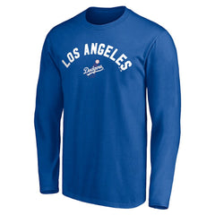 Los Angeles Dodgers Personalized Cooperstown Collection Winning Streak Long Sleeve T-Shirt - MLB T-shirts
