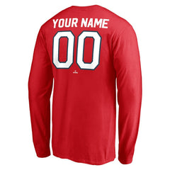 Washington Nationals Personalized Cooperstown Collection Winning Streak Long Sleeve T-Shirt - MLB T-shirts