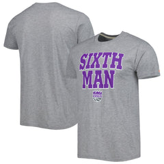Heather Gray Sacramento Kings Homage Unisex Hometown Hyper Local Tri-Blend T-Shirt | NBA