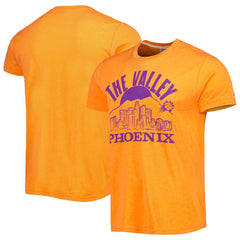 Orange Phoenix Suns Homage Unisex Hometown Hyper Local Tri-Blend T-Shirt | NBA