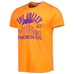 Orange Phoenix Suns Homage Unisex Hometown Hyper Local Tri-Blend T-Shirt | NBA