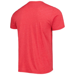Red LA Clippers Homage Unisex Team Mascot Tri-Blend T-Shirt | NBA