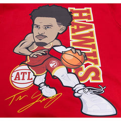 Red Trae Young Atlanta Hawks Pro Standard Avatar Pullover Sweatshirt | NBA
