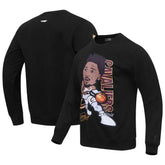 Black Donovan Mitchell Cleveland Cavaliers Pro Standard Avatar Pullover Sweatshirt sale | NBA