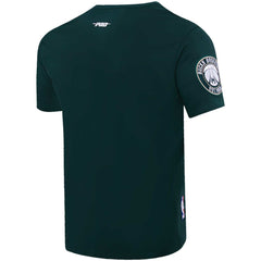 Hunter Green Giannis Antetokounmpo, Jrue Holiday, Khris Middleton Milwaukee Bucks Pro Standard Multi Lineup T-Shirt | NBA