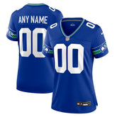 Seattle Seahawks Women's Throwback Custom Jersey | NFL Outlet