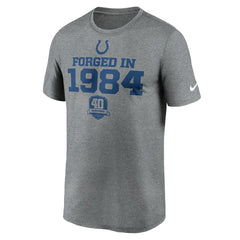 Indianapolis Colts 40th Anniversary Legend Performance T-Shirt | NFL On sale