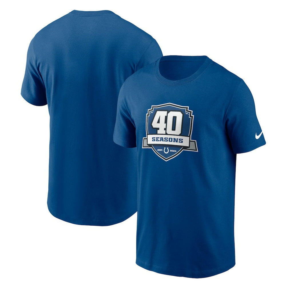 Indianapolis Colts 40th Anniversary Essential T-Shirt | NFL US