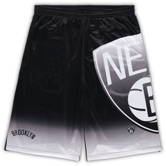 Black Brooklyn Nets Big & Tall Graphic Shorts | NBA