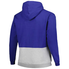 Royal Golden State Warriors Big & Tall Anorak Half-Zip Hoodie sale | NBA