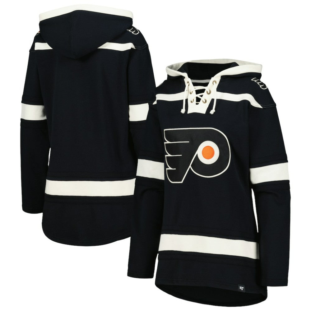 Philadelphia Flyers '47 Women's Superior Lacer Pullover Hoodie - NHL Hoodies