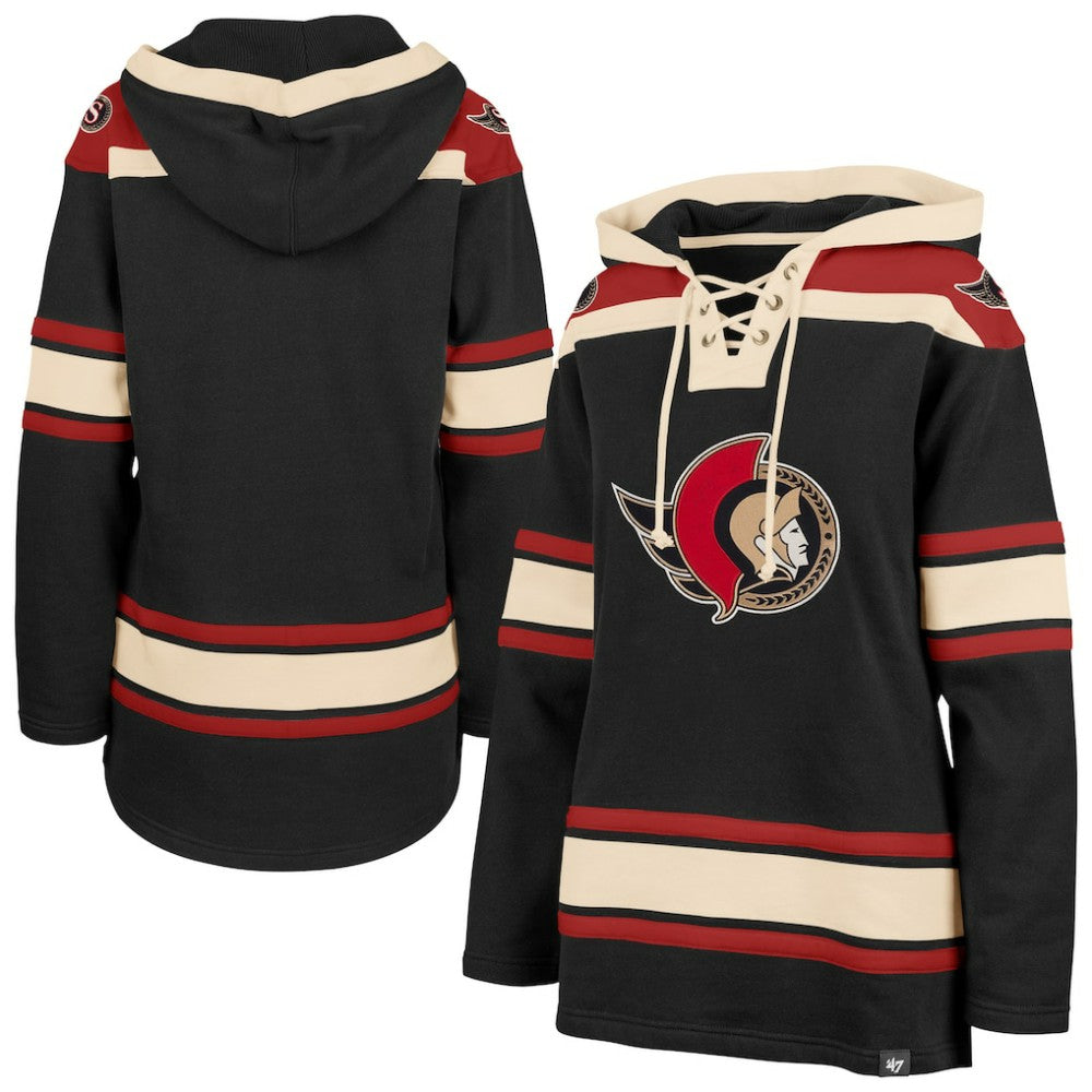 Ottawa Senators '47 Women's Superior Lacer Pullover Hoodie - NHL Hoodies