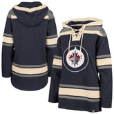 Winnipeg Jets '47 Women's Superior Lacer Pullover Hoodie - NHL Hoodies