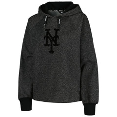 New York Mets DKNY Sport Women's Debbie Dolman Raglan Pullover Hoodie - MLB Hoodies