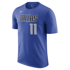 Blue Kyrie Irving Dallas Mavericks Icon Name & Number T-Shirt sale | NBA