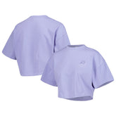 Purple Phoenix Suns Lusso Women's Nola Faded Tonal Cropped T-Shirt | NBA