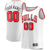 White Chicago Bulls Youth Fast Break Replica Custom Jersey sale | NBA