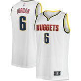 White DeAndre Jordan Denver Nuggets Fast Break Player Jersey sale | NBA