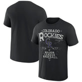 Colorado Rockies Darius Rucker Collection by Fanatics Beach Splatter T-Shirt - MLB T-shirts