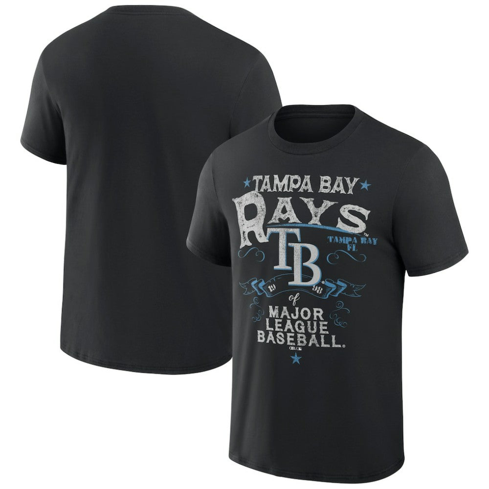 Tampa Bay Rays Darius Rucker Collection by Fanatics Beach Splatter T-Shirt - MLB T-shirts