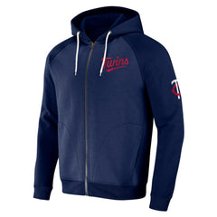 Minnesota Twins Darius Rucker Collection by Fanatics Raglan Full-Zip Hoodie - MLB Hoodies