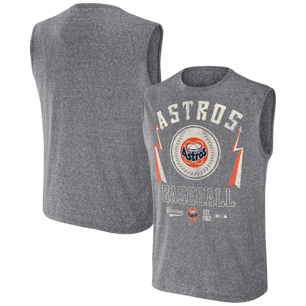 Houston Astros Darius Rucker Collection by Fanatics Relaxed-Fit Muscle Tank Top - MLB Tanks