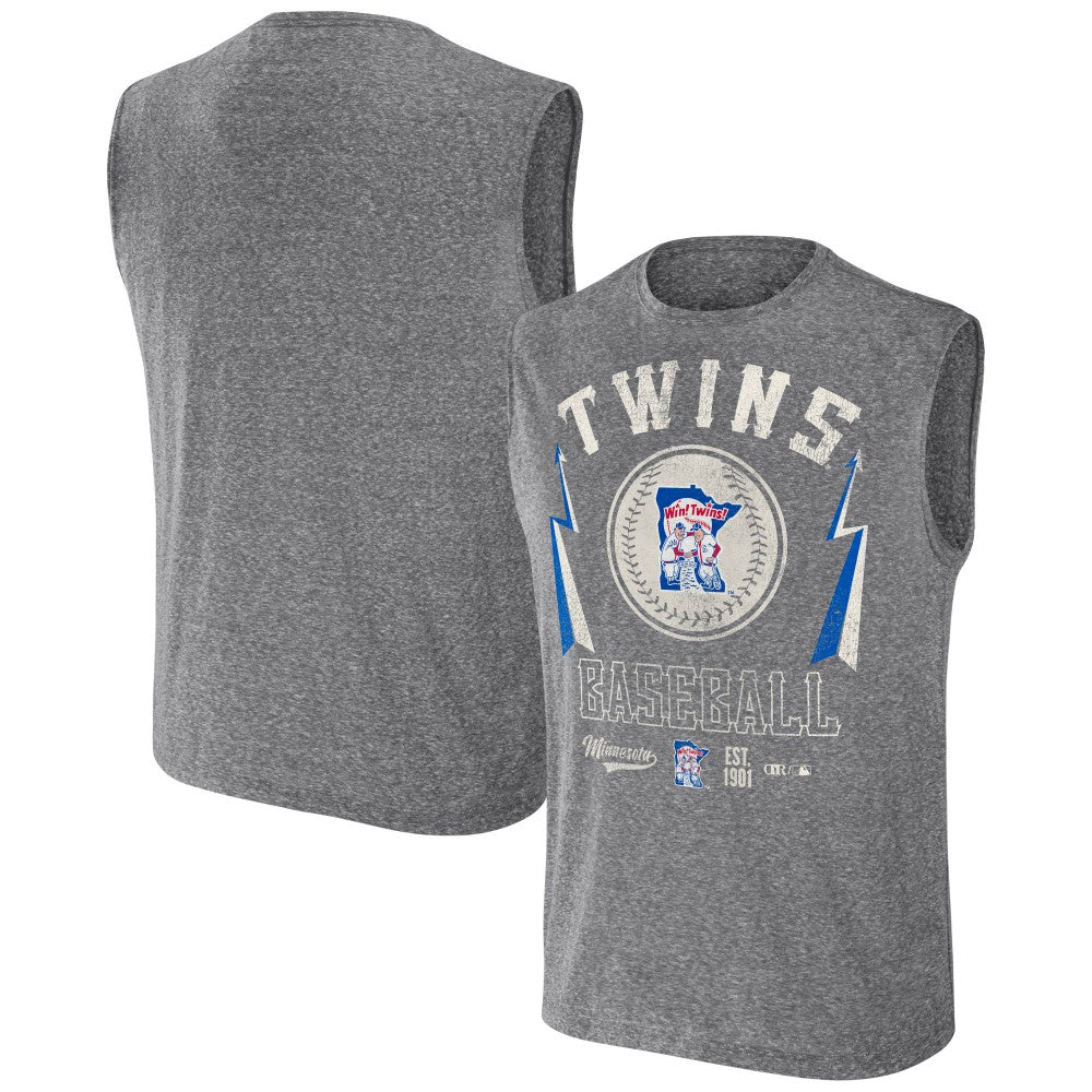 Minnesota Twins Darius Rucker Collection by Fanatics Relaxed-Fit Muscle Tank Top - MLB Tanks
