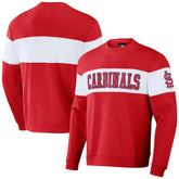 St. Louis Cardinals Darius Rucker Collection by Fanatics Stripe Pullover Sweatshirt - MLB Pullover