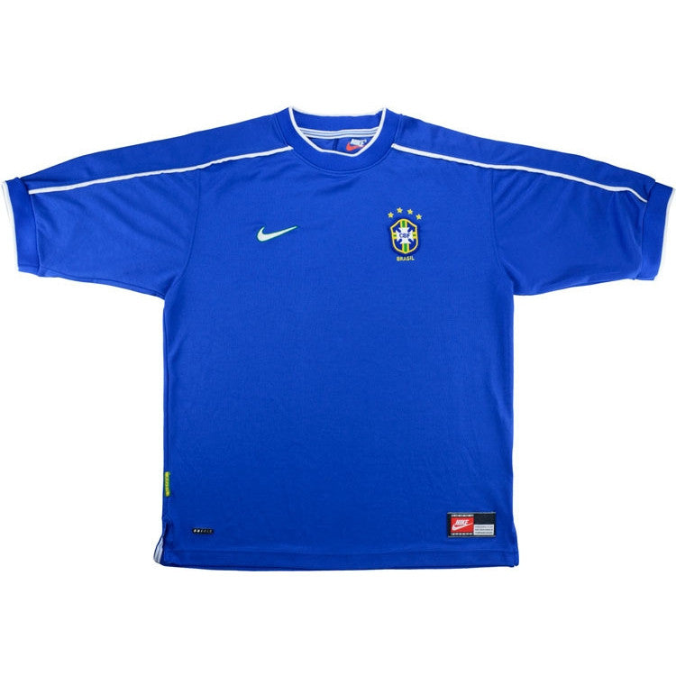 Retro Brazil Away Jersey World Cup 1998