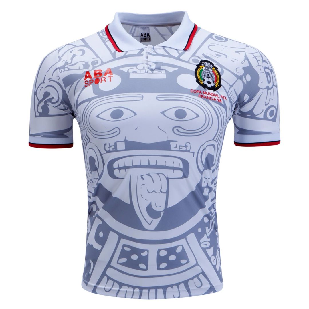 HERNANDEZ #15 Retro Mexico Away Jersey World Cup 1998