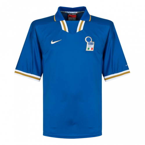 Maldini #5 Retro Italy Home Jersey Euro Cup 1996