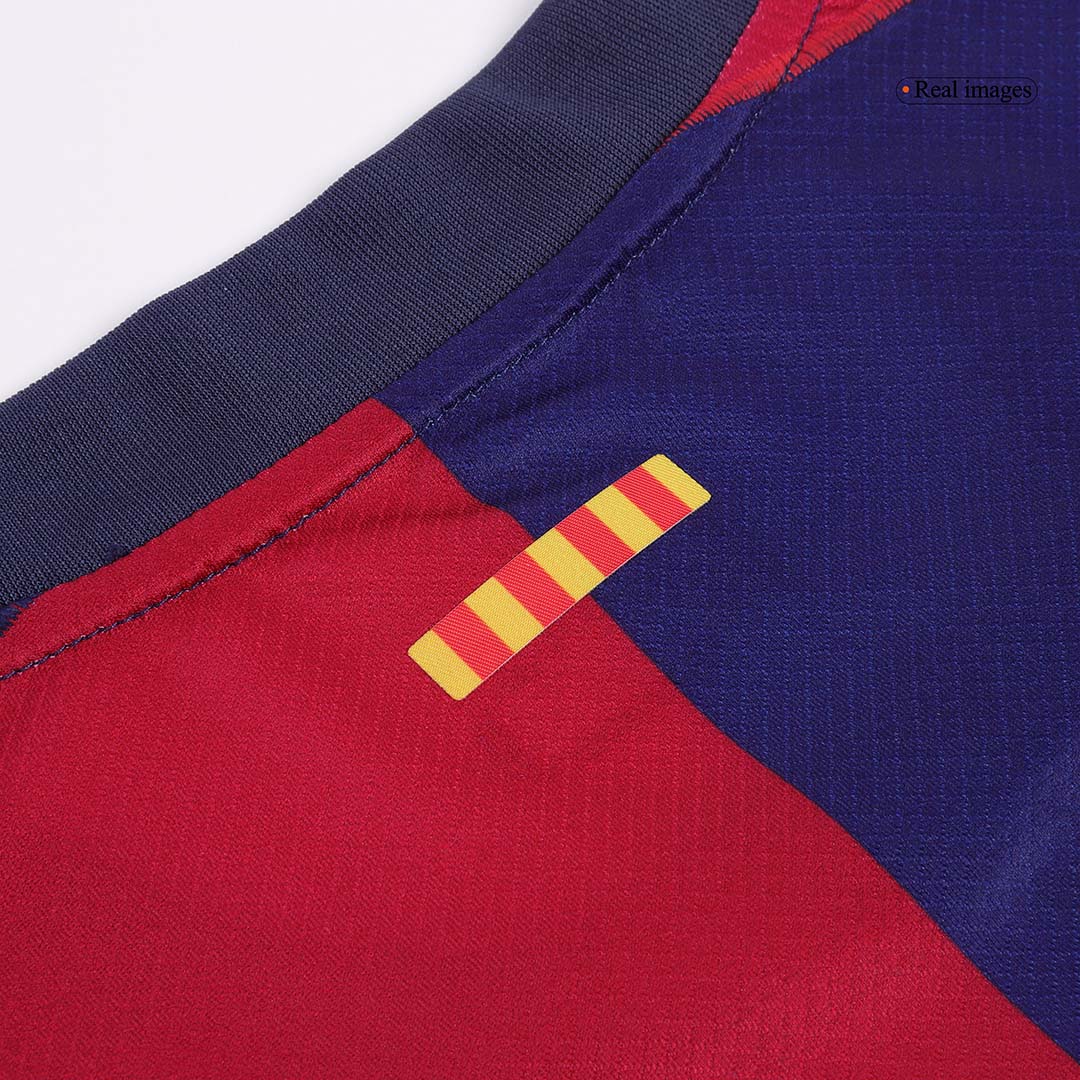 LEWANDOWSKI #9 Barcelona Home Spotify Logo Without Text Jersey