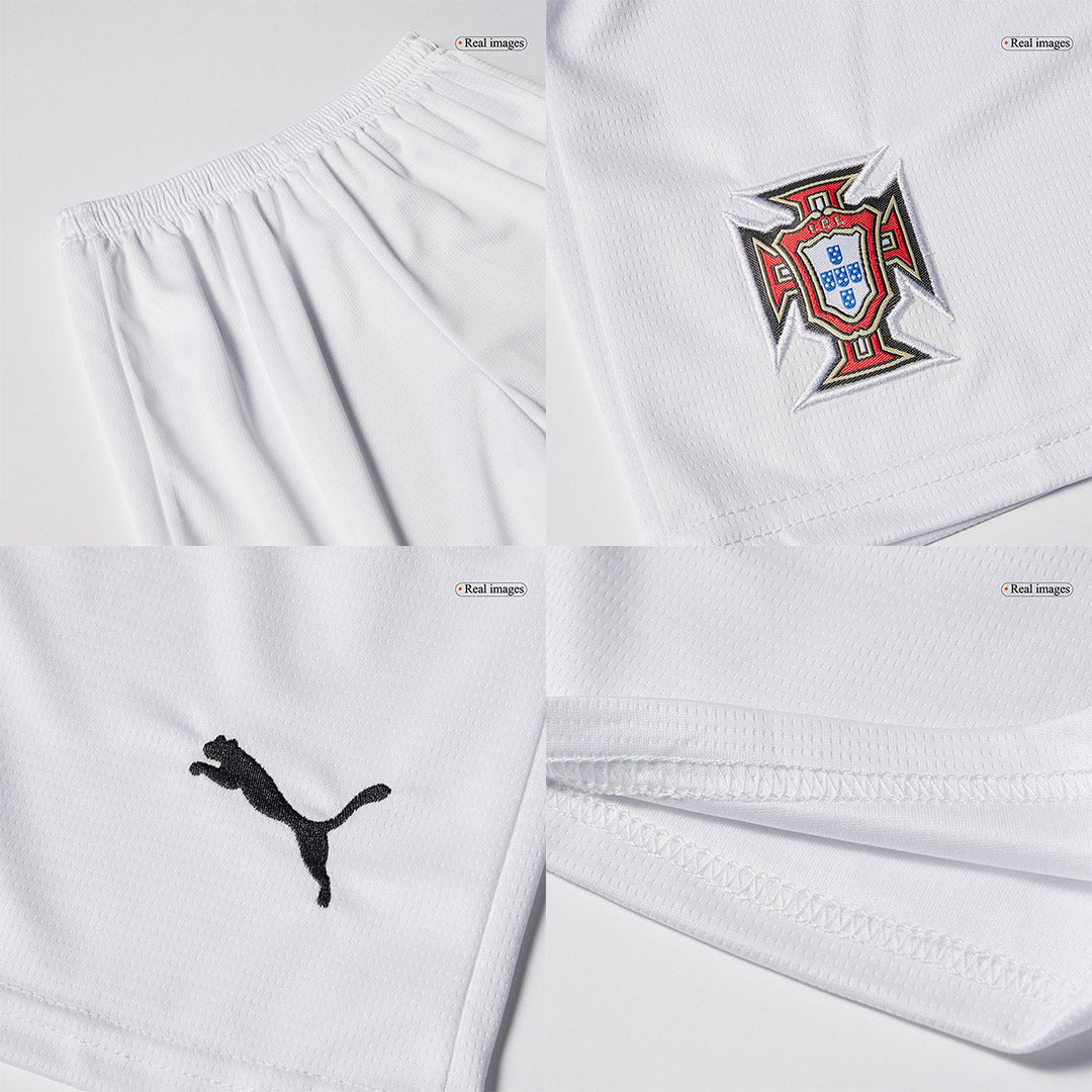 Kids Portugal Away Jersey Kit 2025