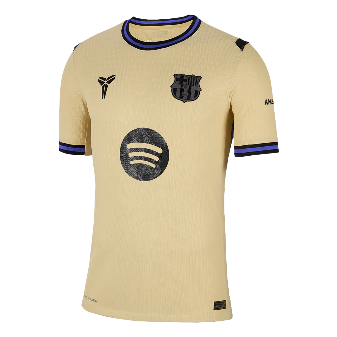 GAVI #6 Barcelona Away Match Jersey Player Version 2025/26 - UCL
