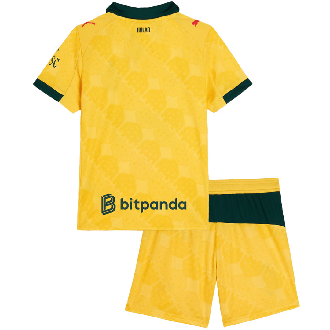 Kids AC Milan Third Jersey Kit 2025/26