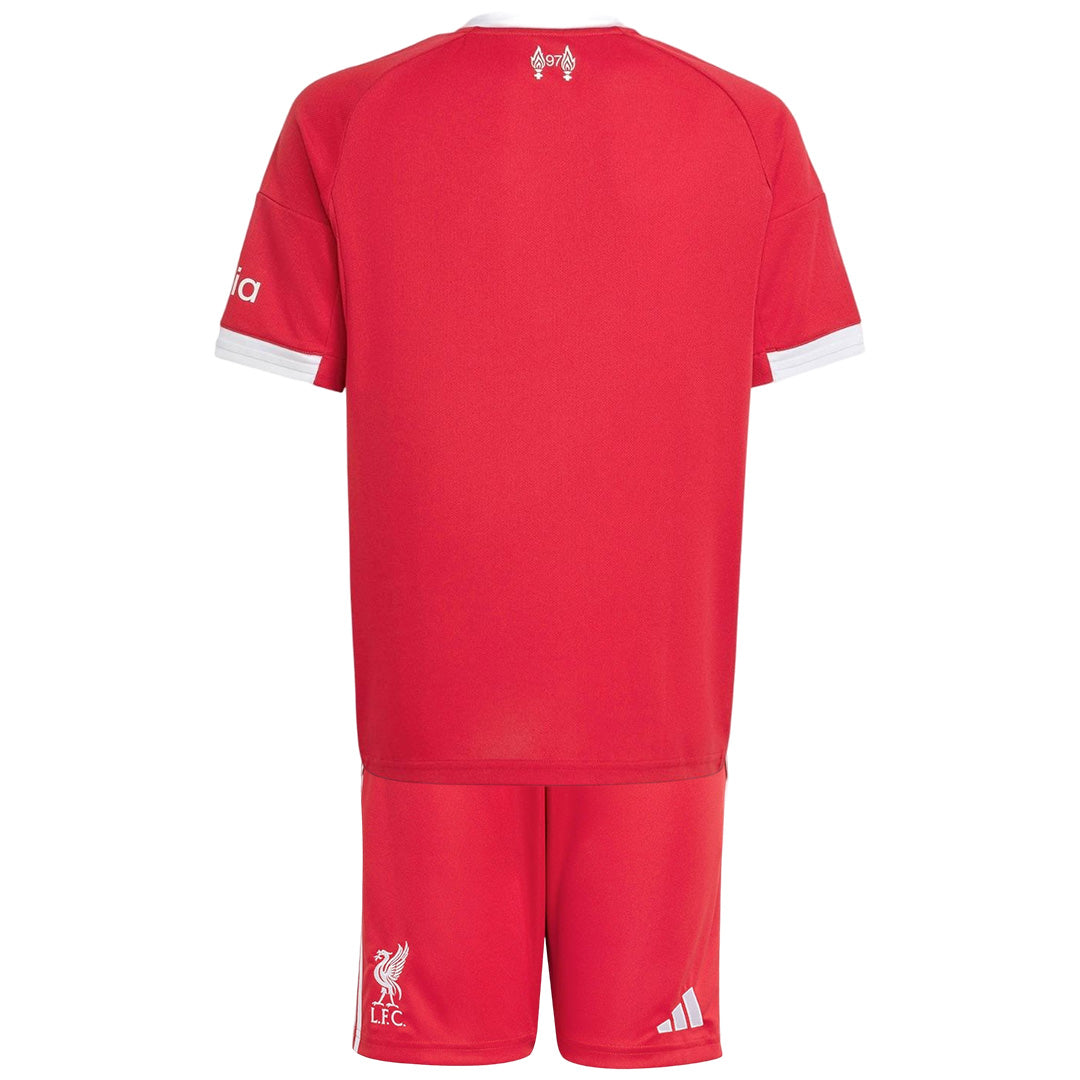 Kids Liverpool Home Jersey Full Kit 2025/26