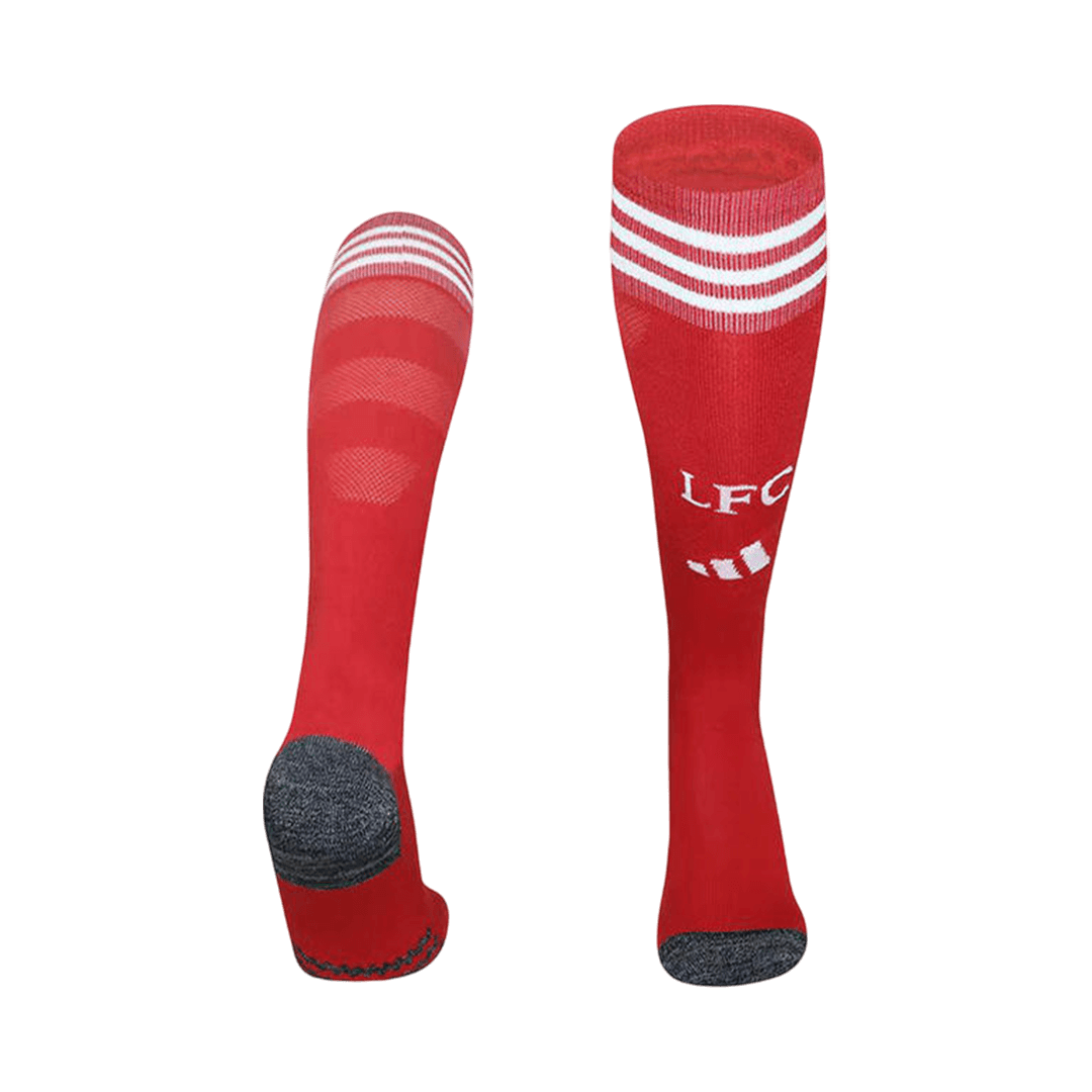 Liverpool Home Soccer Socks - Red 2025/26