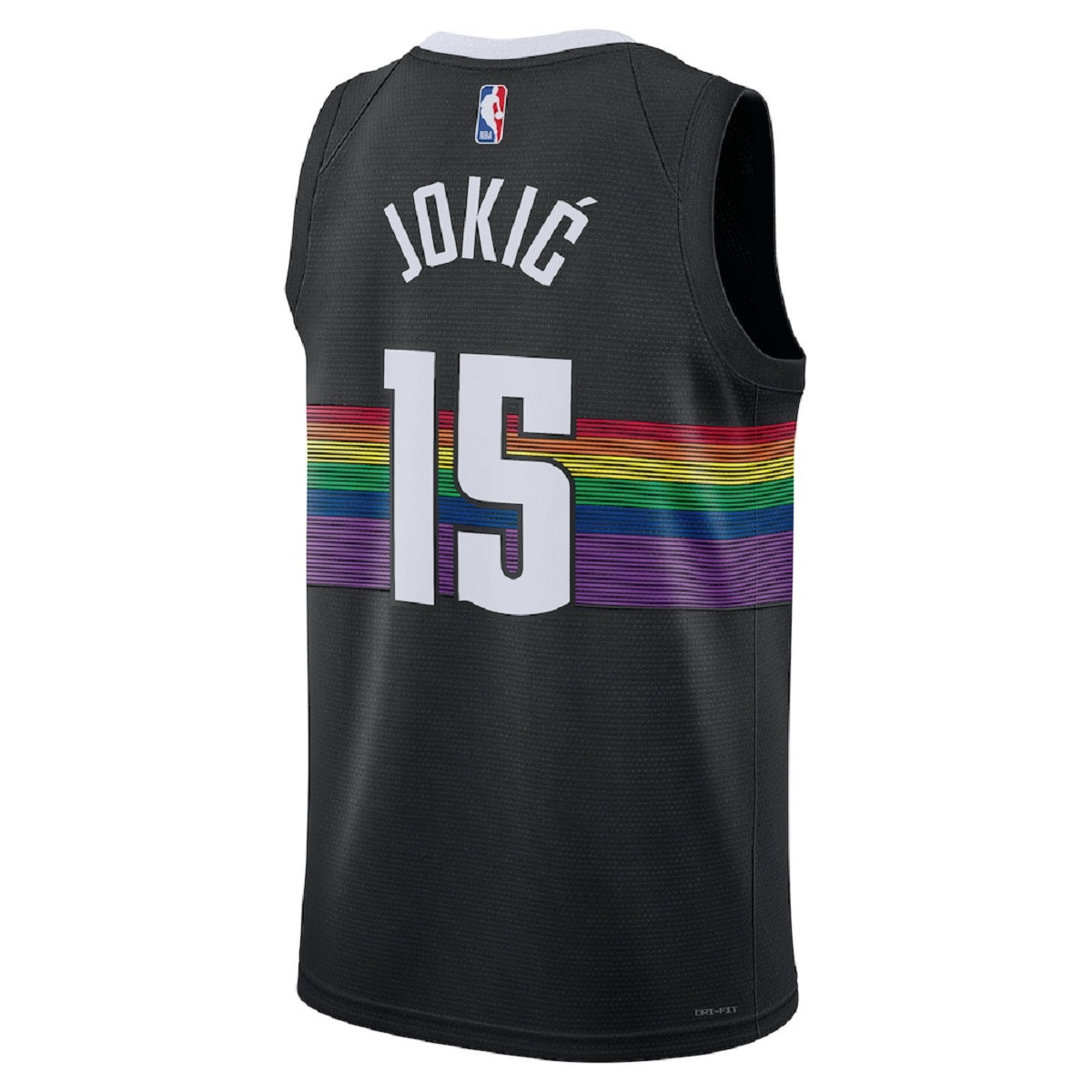 Unisex Denver Nuggets Nikola Jokić #15 Black Swingman Jersey 2025/26 - City Edition