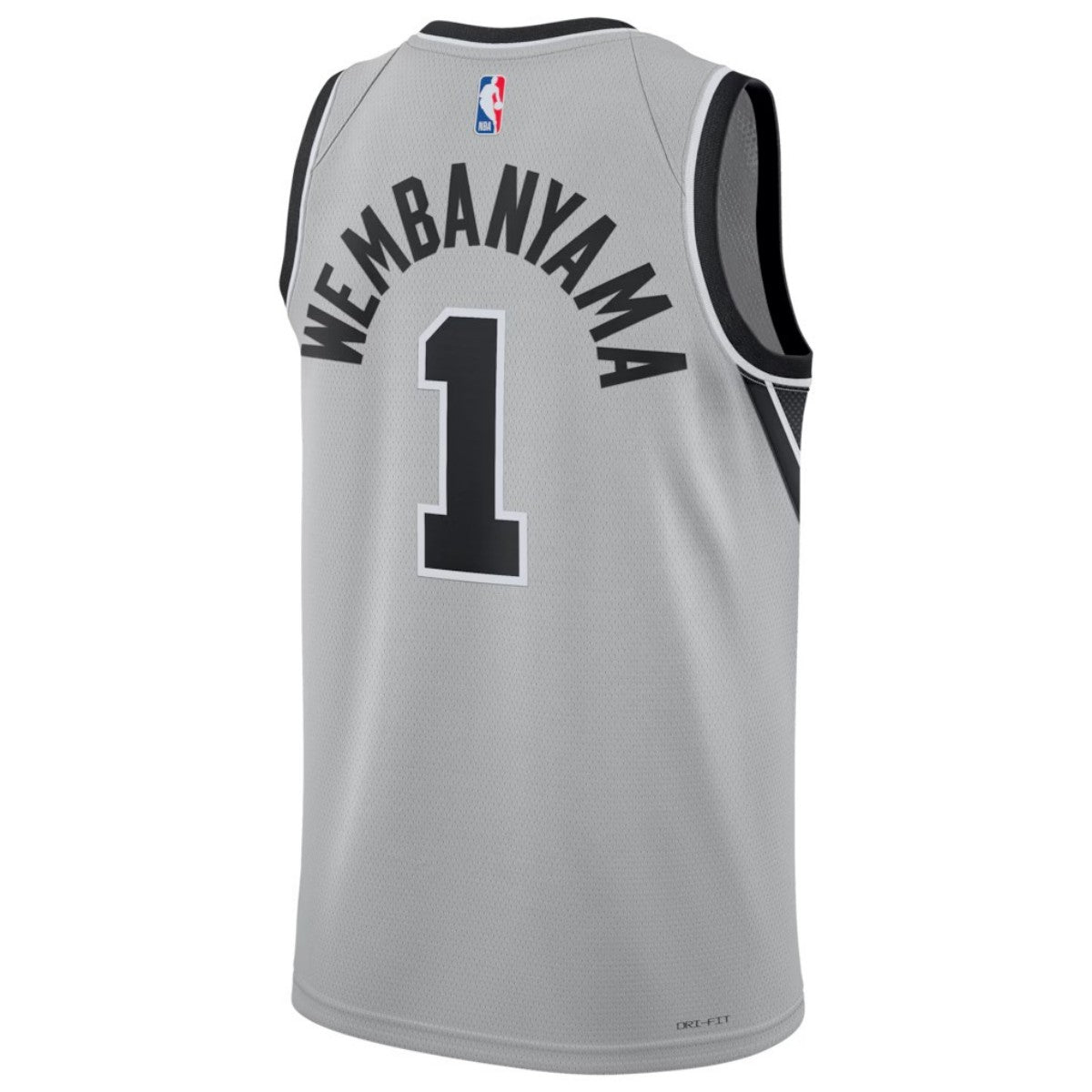 Unisex San Antonio Spurs Victor Wembanyama #1 Silver Swingman Jersey - Statement Edition