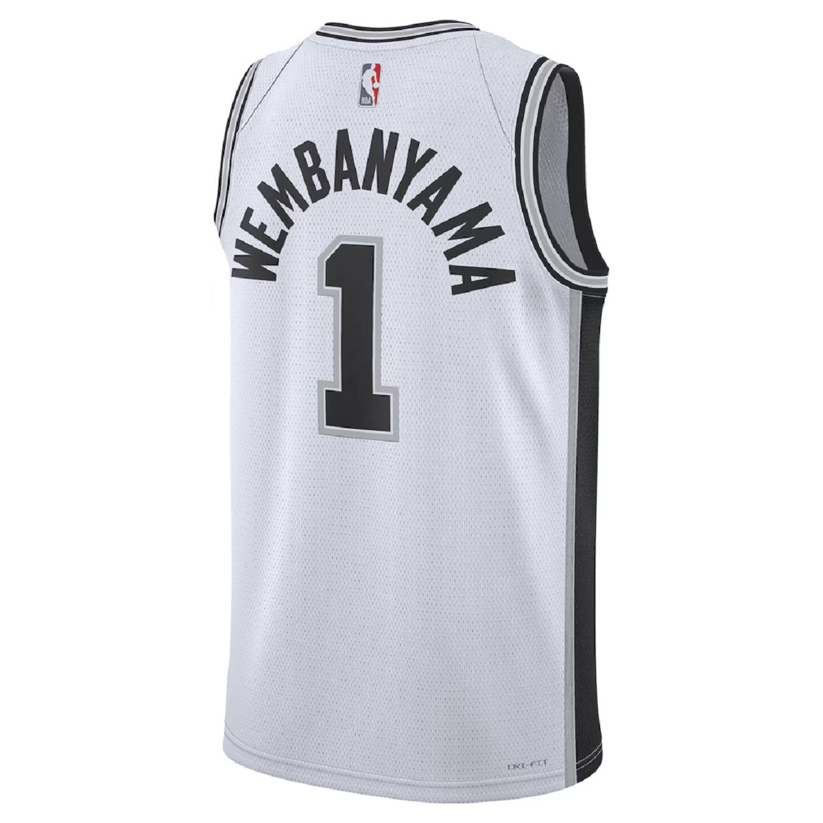 Unisex San Antonio Spurs Victor Wembanyama #1 White Swingman Jersey - Association Edition