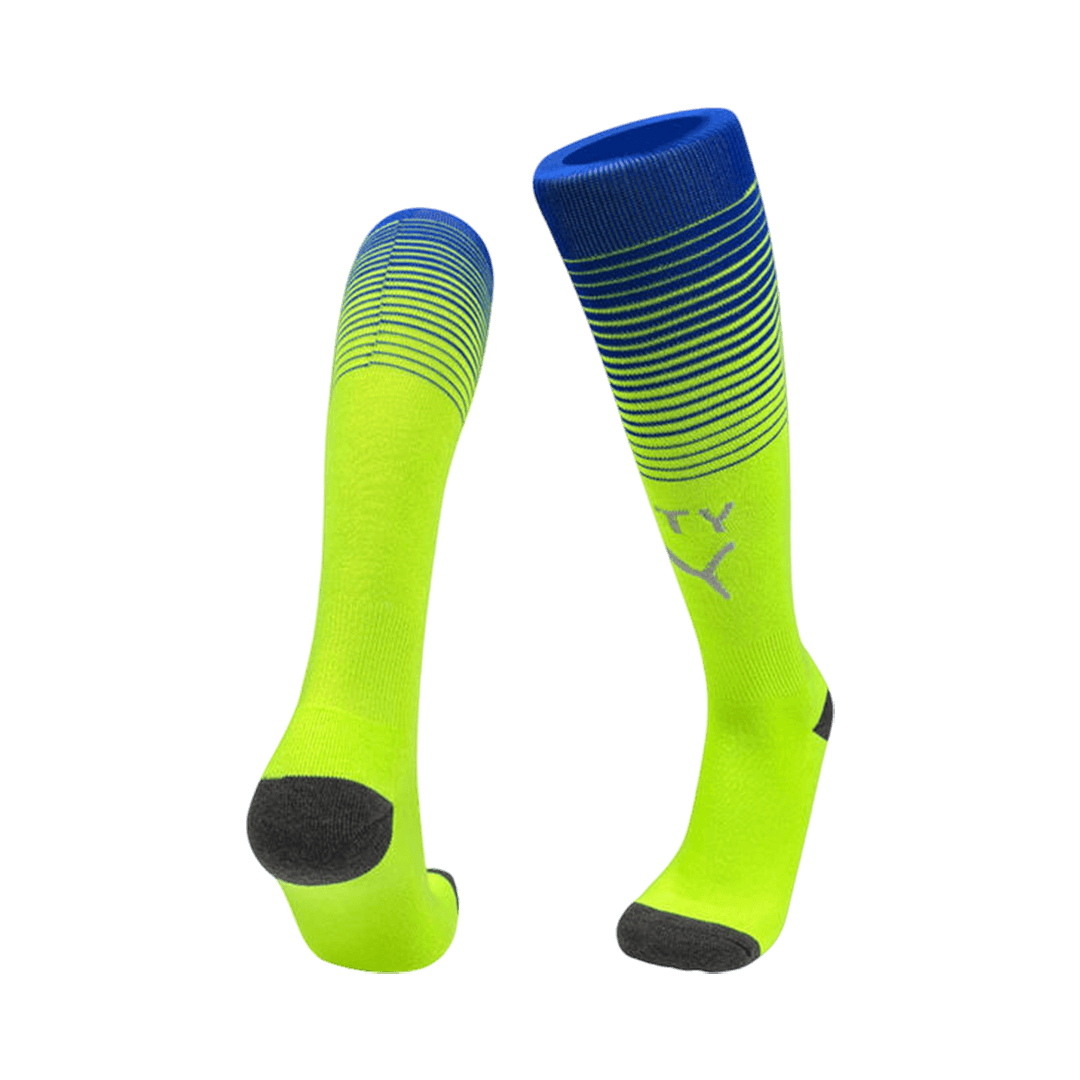 Manchester City Third Soccer Socks - Green 2025/26