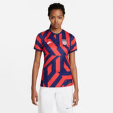 USA 2021-22 Women Away Soccer Jersey - Navy-Red