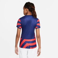 USA 2021-22 Women Away Soccer Jersey - Navy-Red