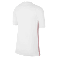France 2022-23 Away Youth Soccer Jersey White-Pink Glaze-Blue