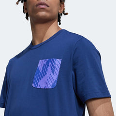 Argentina 2022-23 Graphic Tee Night Indigo