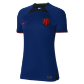 Netherlands 2022-23 Women's Away Soccer Jersey - Deep Royal Blue