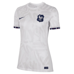 France 2023-24 Women's Stadium Away Soccer Jersey
