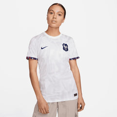 France 2023-24 Women's Stadium Away Soccer Jersey