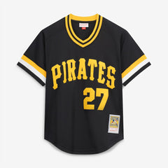 Kent Tekulve Pittsburgh Pirates Mitchell & Ness Authentic Batting Practice Jersey - MLB Jerseys